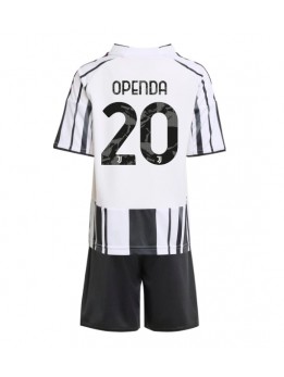 Juventus Lois Openda #20 Replika Hemmakläder Barn 2025-26 Kortärmad (+ byxor)
